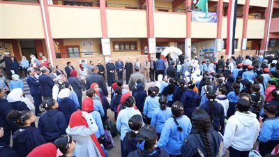 وكيل الأزهر ومحافظ القليوبية يتفقدان معهد طوخ الابتدائي