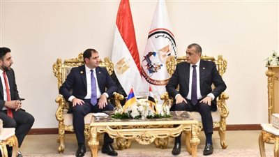 وزيرا الإنتاج الحربي المصري والدفاع الأرميني يبحثان سُبل تعزيز التعاون المشترك