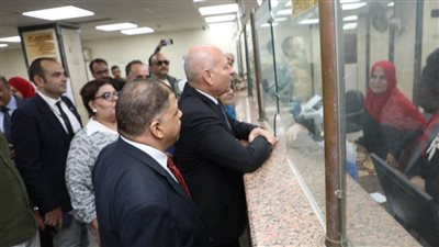 محافظ القاهرة يتفقد مركز عين شمس