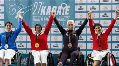 موظفة تحصد أول ذهبية عالمية لمصر والعرب في الكاراتيه الحركي