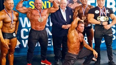 منتخب مصر لكمال الأجسام يهدي فوزه ببطولة العالم للرئيس السيسي 