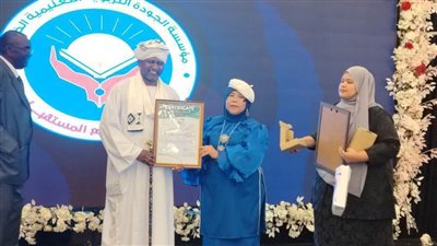 السفارة السودانية تشهد تكريم الدكتور عبد الله البدوي كأفضل معلم