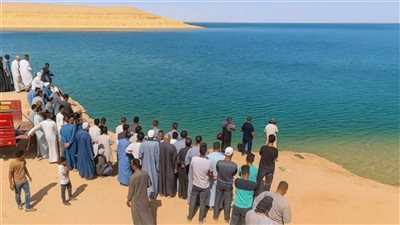 غرق شاب ببحيرة البهنسا في بني مزار شمال المنيا 