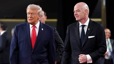 وصول الرئيس الأمريكي دونالد ترامب وإنفانتينو لحضور قرعة كأس العالم 2026