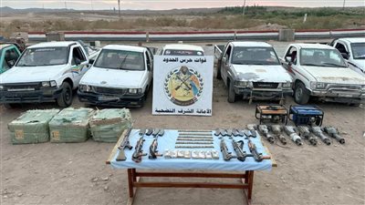 قوات حرس الحدود تواصل توجيه ضرباتها القاصمة لمروجي المخدرات والمهربين والعناصر الإجرامية