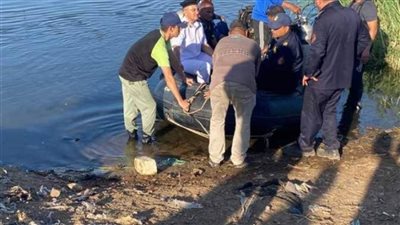 العثور على جثة صغير مجهول الهوية بالترعة الإبراهيمية فى مطاي بالمنيا 