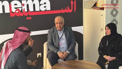 نشاط مكثف داخل جناح مدينة الإنتاج الإعلامي بمهرجان البحر الأحمر السينمائي