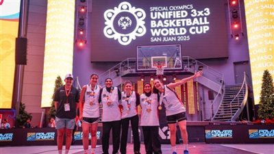 مصر تتوج بذهبية كأس العالم للأولمبياد الخاص لكرة السلة الموحدة 3×3