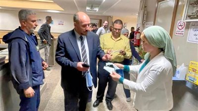 أمين الأعلى للمستشفيات الجامعية يتفقد عين شمس الجامعي في العبور