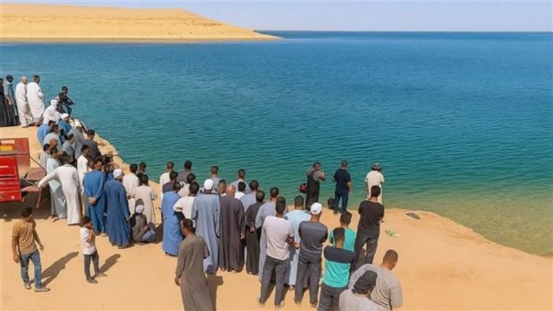 غرق شاب بالبهنسا