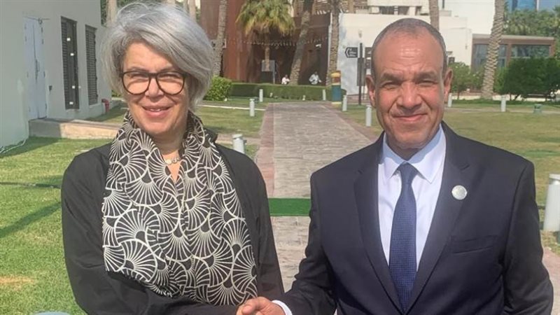 وزير الخارجية يلتقي