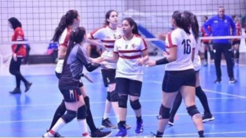 سيدات طائرة الزمالك