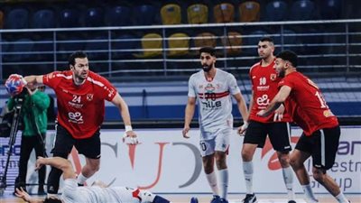 الأهلى يهزم طلائع الجيش 33 - 21 في مؤجلات دوري محترفي اليد