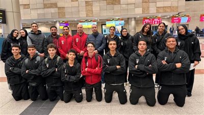 الفوج الأول للبعثة المصرية يغادر إلى أنجولا