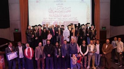 تخرج الدفعة الثالثة من مدرسة خضير البورسعيدي لفنون الخط العربي بالأوبرا