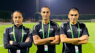 أمين عمر يدير مباراة فلسطين والسعودية في ربع نهائي كأس العرب