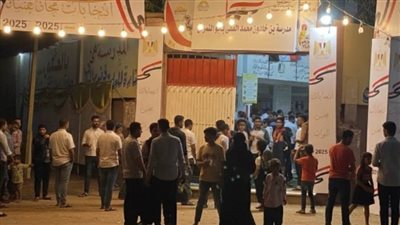 توافد مكثف للناخبين على اللجان والمقار الانتخابية بالجيزة