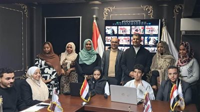 وفود دولية تزور غرفة العمليات المركزية بمجلس الشباب المصري