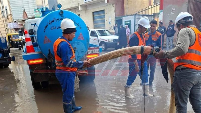 رفع مياه الأمطار