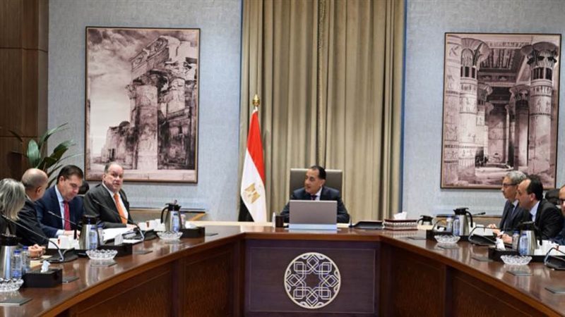 د. مصطفى مدبولي خلال