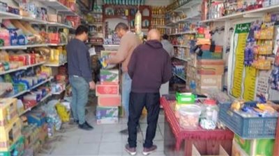 تحرير 94 محضرًا وضبط كميات كبيرة من السلع المخالفة بكفر الشيخ