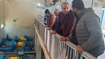 رئيس مياه الشرب بالجيزة يجري جولة تفقدية بالمشروعات للتأكد من جودة الخدمة المقدمة للمواطنين