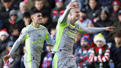 «هالاند» يقود مانشستر سيتي لاكتساح كريستال بالاس ومواصلة مطاردة أرسنال