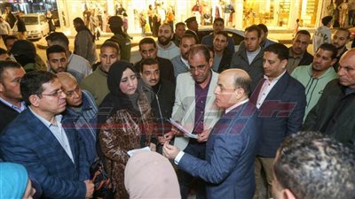 محافظ كفر الشيخ يتفقد سيارة المركز التكنولوجي المتنقل