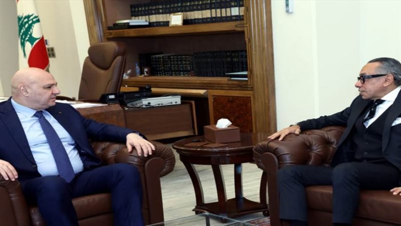 السفير المصري ببيروت