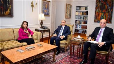 وزير الخارجية يستقبل المرشحة المصرية لمنصب نائب رئيس مفوضية الاتحاد الأفريقي