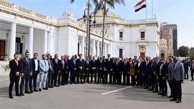 وفد أمانة الشباب المركزية لحزب مستقبل وطن يشارك في حضور جلسات 