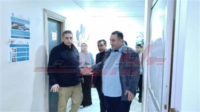 أبوالسعد يتفقد مستشفى فوه المركزي بكفر الشيخ