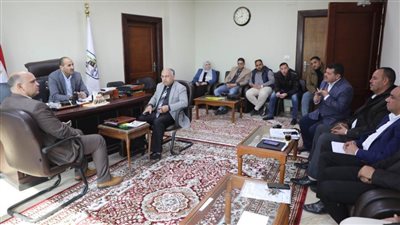 تنسيق  بين الأجهزة التنفيذية ضمن خطة التعامل مع الأزمات والطوارئ ببنى سويف