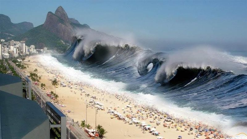 أمواج تسونامي- أرشيفية