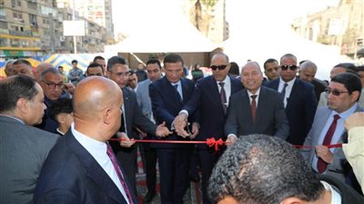 وزراء الزراعة والتموين والعمل ومحافظ القاهرة يفتتحون معرض أهلا رمضان بميدان باب الشعرية