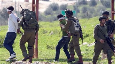 الاحتلال يعتقل طفلين وشابين من جنين