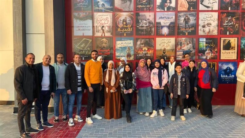 جانب من الزيارة