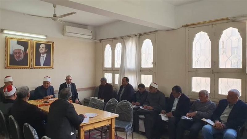 جانب من اجتماع رئيس