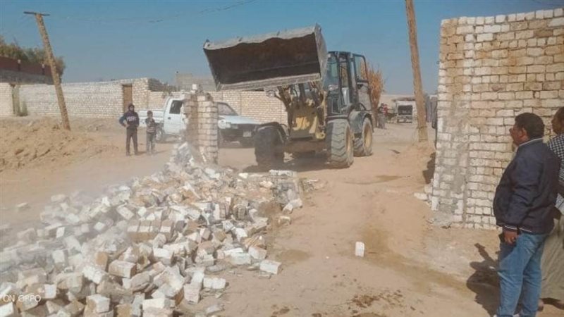 جانب من الإزالات