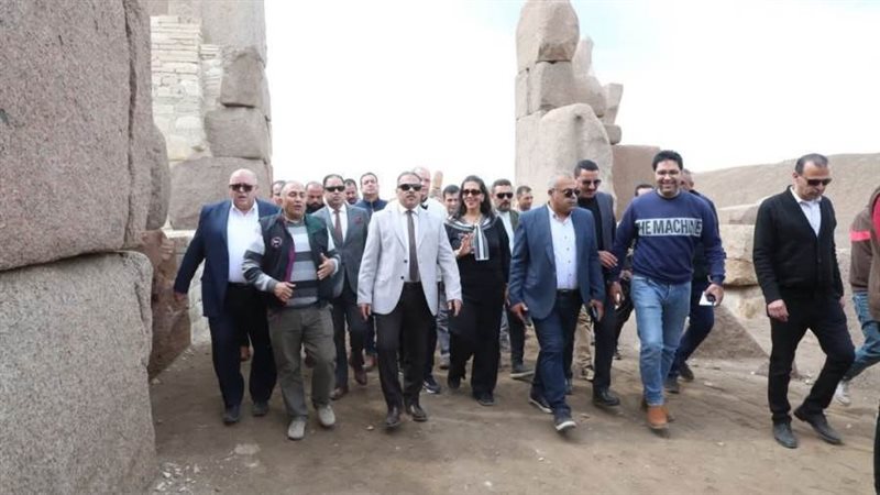 جانب من الزيارة