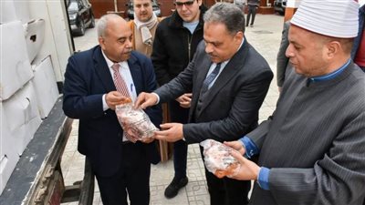 أوقاف الشرقية تسلم 3 أطنان لحوم من مشروع صكوك الاطعام لتوزيعها على المستحقين خلال شهر رمضان المبارك