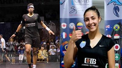 تصنيف الإسكواش.. مصطفى عسل وهانيا الحمامي يحافظان على الصدارة