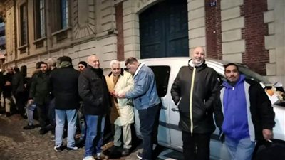 استمرار توافد أبناء الجالية المصرية في فرنسا للإدلاء بأصواتهم في انتخابات النواب