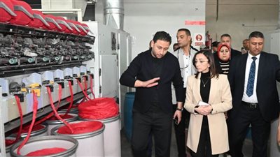 محافظ البحيرة: توفير كافة التسهيلات والموارد اللازمة لدعم وتطوير قطاع الغزل والنسيج