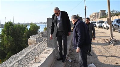 محافظ الغربية: 60% نسبة تنفيذ المرحلة الثانية من تطوير كورنيش كفرالزيات