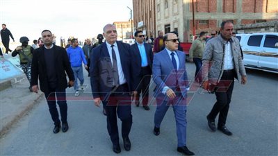 محافظ كفر الشيخ يتفقد الخدمات والمرافق ببرج البرلس