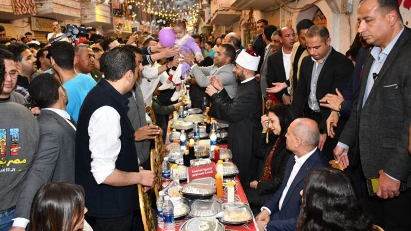 وزير الأوقاف في إفطار