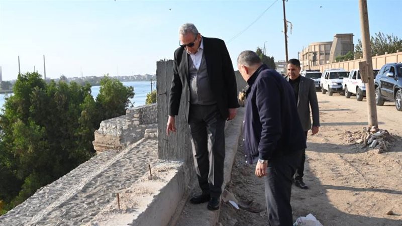 محافظ الغربية خلال