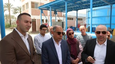 محافظ المنيا يتفقد أعمال توسعة محطة مياه شرب مغاغة ويوجه بسرعة الإنجاز طبقًا للمواصفات القياسية