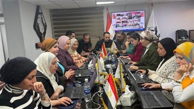 غرفة عمليات تنسيقية الشباب تواصل متابعة جولة الإعادة للمرحلة الثانية بانتخابات مجلس النواب 2025